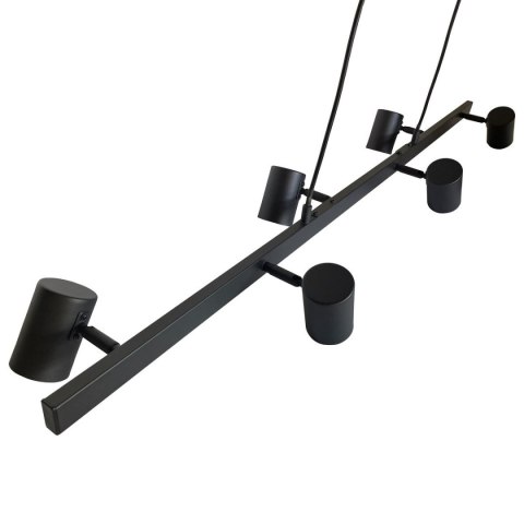 Lampa wisząca Snow 6xGU10 czarna LP-731/6L BK Lampa wisząca Snow 6xGU10 czarna LP-731/6L BK