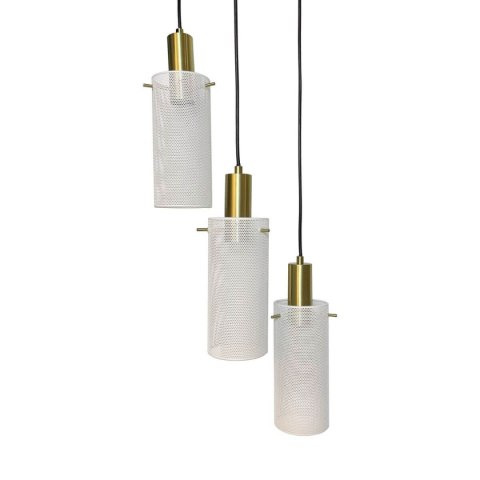 Lampa wisząca Tirana 3xE27 biała LP-945/3P WH Lampa wisząca Tirana 3xE27 biała LP-945/3P WH