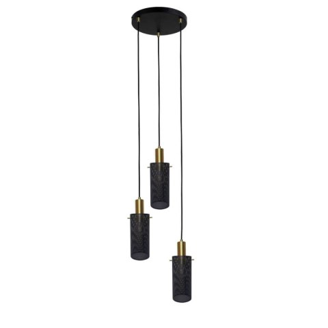 Lampa wisząca Tirana 3xE27 czarna LP-945/3P BK Lampa wisząca Tirana 3xE27 czarna LP-945/3P BK