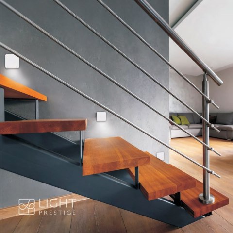 Oprawa schodowa Step 1xLED czarna LP-0458 BK Oprawa schodowa Step 1xLED czarna LP-0458 BK