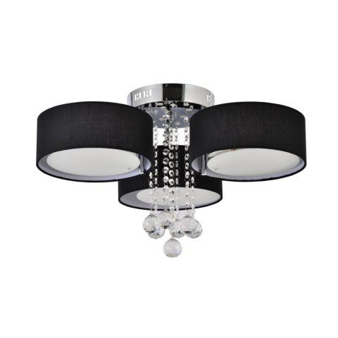 Plafon Gambela 3xE27 + LED czarna LP-991/3C BK Plafon Gambela 3xE27 + LED czarna LP-991/3C BK