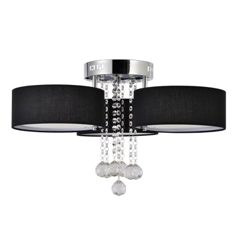Plafon Gambela 3xE27 + LED czarna LP-991/3C BK Plafon Gambela 3xE27 + LED czarna LP-991/3C BK