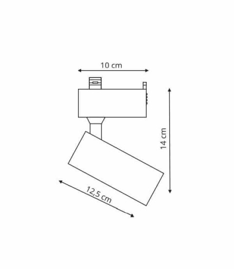 Rocca Set 3000K szynoprzewód 1F 3xLED LP-1019 set WH Rocca Set 3000K szynoprzewód 1F 3xLED LP-1019 set WH
