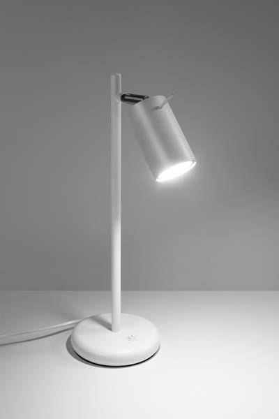 Lampa biurkowa RING biała Lampa biurkowa RING biała