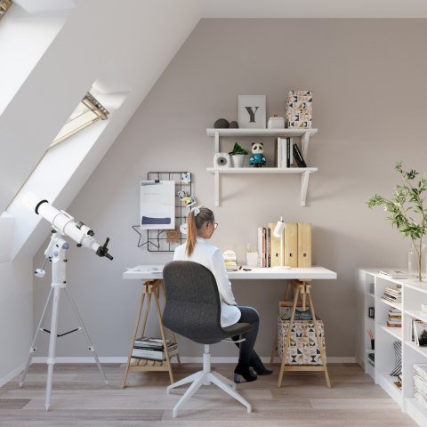 Lampa biurkowa RING biała Lampa biurkowa RING biała