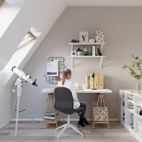 Lampa biurkowa RING czarna Lampa biurkowa RING czarna