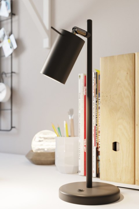 Lampa biurkowa RING czarna Lampa biurkowa RING czarna