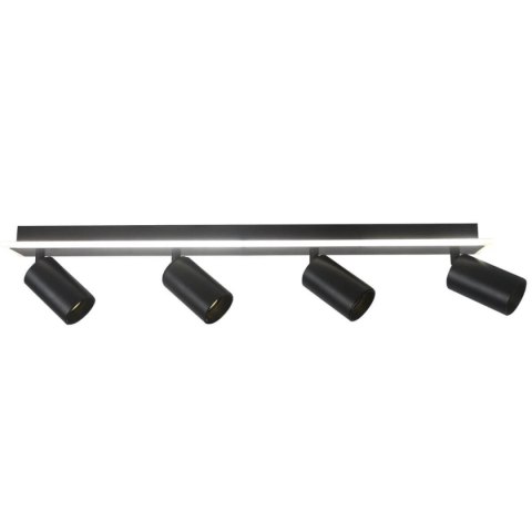 Lampa sufitowa Parma 4xGU10 + 1xLED czarna LP-0612/4C BK Lampa sufitowa Parma 4xGU10 + 1xLED czarna LP-0612/4C BK