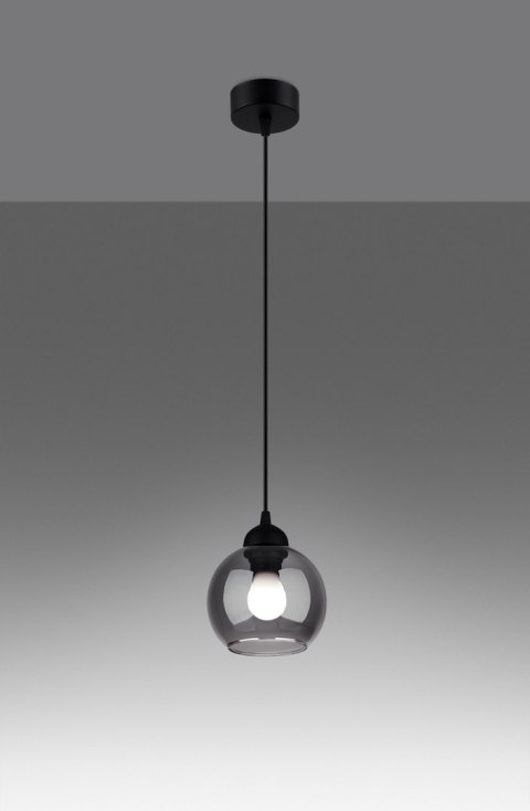 Lampa wisząca ALINO 1 czarna Lampa wisząca ALINO 1 czarna