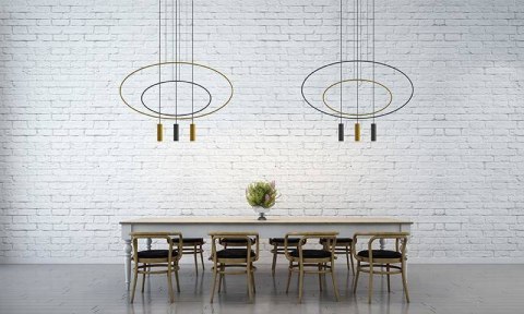 Lampa wisząca HOLAR 1 czarna Lampa wisząca HOLAR 1 czarna