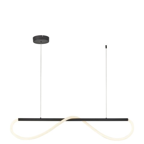 Lampa wisząca Meleca S 1xLED LP-2345/1P S BK Lampa wisząca Meleca S 1xLED LP-2345/1P S BK