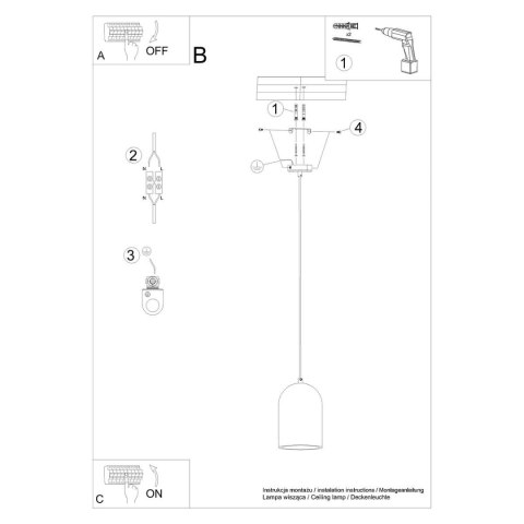 Lampa wisząca NIMIS Lampa wisząca NIMIS