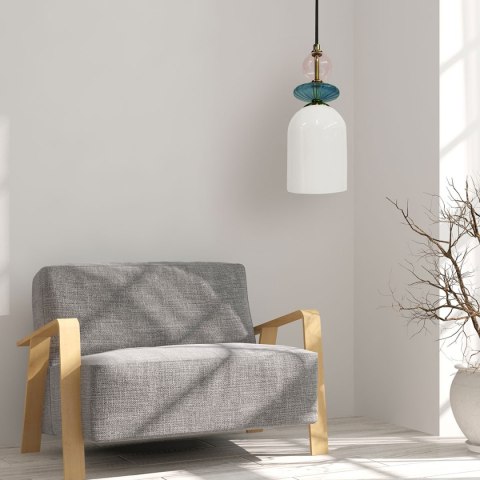 Lampa wisząca Tropea 1xE27 biała, średnia LP-2004/1P M WH Lampa wisząca Tropea 1xE27 biała, średnia LP-2004/1P M WH