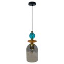 Lampa wisząca Tropea 1xE27 dymna, średnia LP-2004/1P M SM