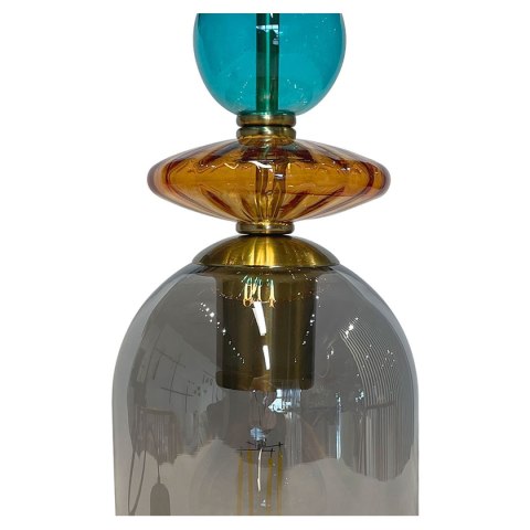 Lampa wisząca Tropea 1xE27 dymna, średnia LP-2004/1P M SM Lampa wisząca Tropea 1xE27 dymna, średnia LP-2004/1P M SM