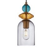 Lampa wisząca Tropea 1xE27 dymna, średnia LP-2004/1P M SM Lampa wisząca Tropea 1xE27 dymna, średnia LP-2004/1P M SM