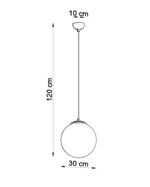 Lampa wisząca UGO 30 chrom Lampa wisząca UGO 30 chrom