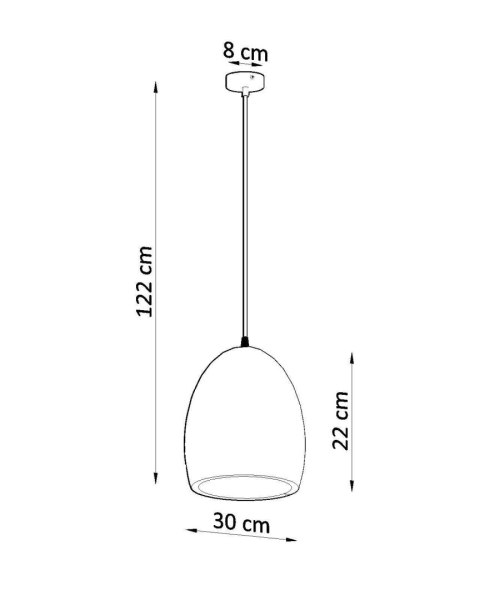 Lampa wisząca ceramiczna FLAWIUSZ Lampa wisząca ceramiczna FLAWIUSZ
