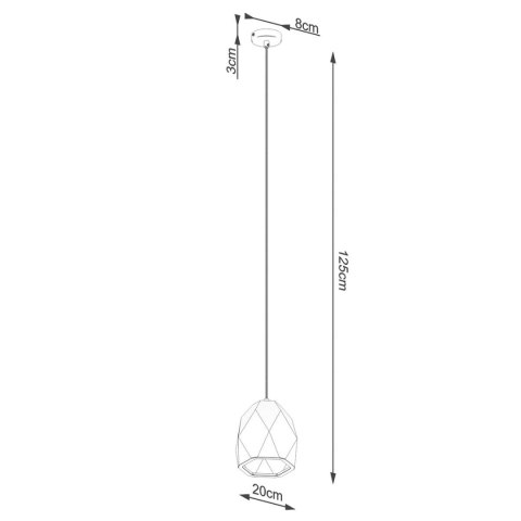 Lampa wisząca ceramiczna MINT Lampa wisząca ceramiczna MINT