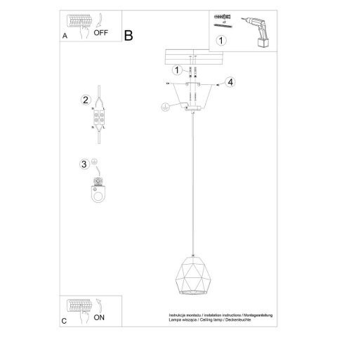 Lampa wisząca ceramiczna MINT Lampa wisząca ceramiczna MINT