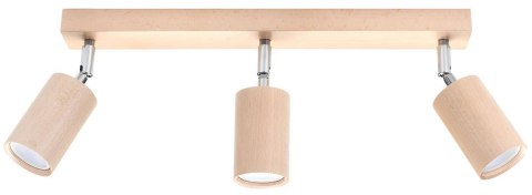 Plafon BERG 3 naturalne drewno Plafon BERG 3 naturalne drewno