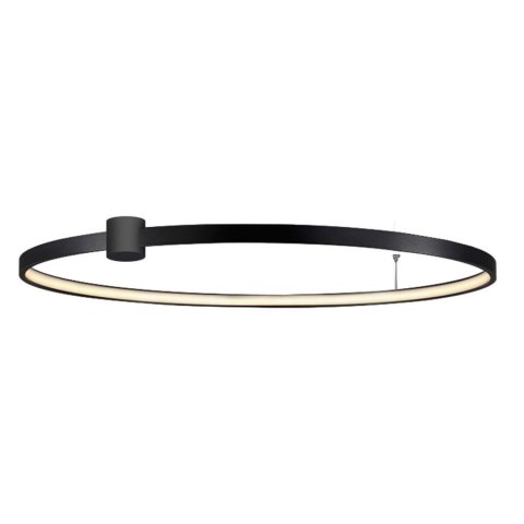 Plafon Ring L CCT 1xLED czarny LP-909/1C L BK CCT Plafon Ring L CCT 1xLED czarny LP-909/1C L BK CCT