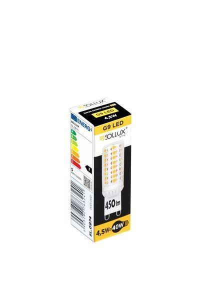 Żarówka LED G9 3000K 4,5W 450lm Żarówka LED G9 3000K 4,5W 450lm