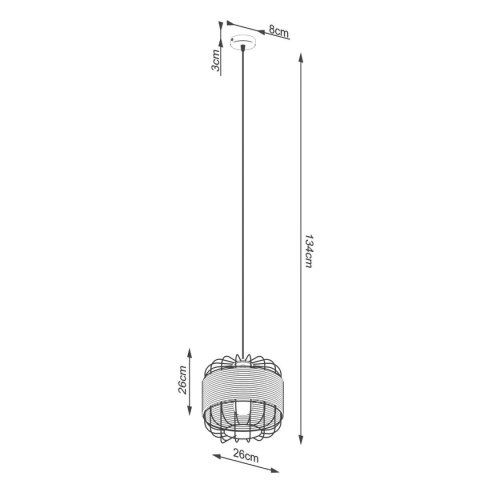 Lampa wisząca FOST Lampa wisząca FOST