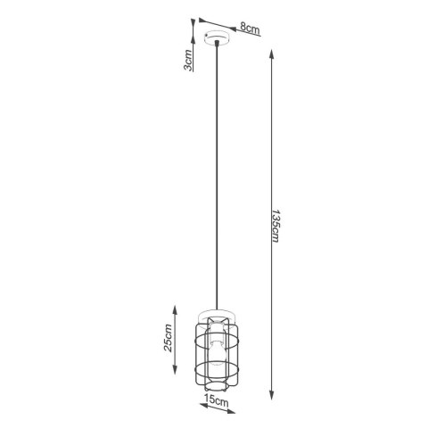 Lampa wisząca GOTTO 1 Lampa wisząca GOTTO 1