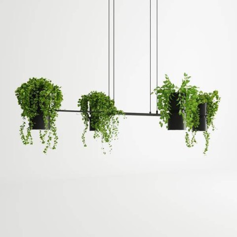 Lampa wisząca KUKKIA czarna Lampa wisząca KUKKIA czarna