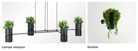 Lampa wisząca KUKKIA czarna Lampa wisząca KUKKIA czarna
