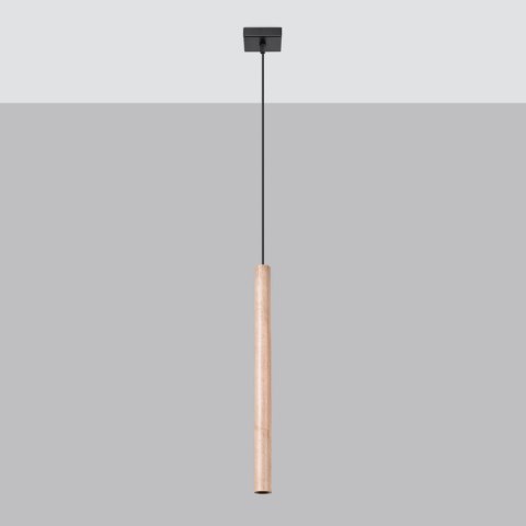 Lampa wisząca PASTELO 1 drewno Lampa wisząca PASTELO 1 drewno