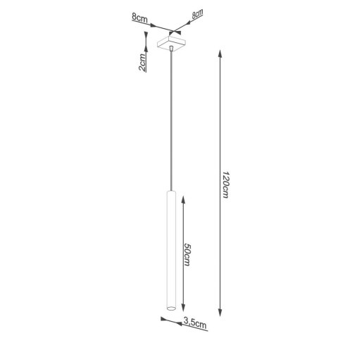 Lampa wisząca PASTELO 1 drewno Lampa wisząca PASTELO 1 drewno