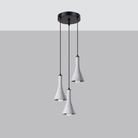 Lampa wisząca REA 3P beton Lampa wisząca REA 3P beton