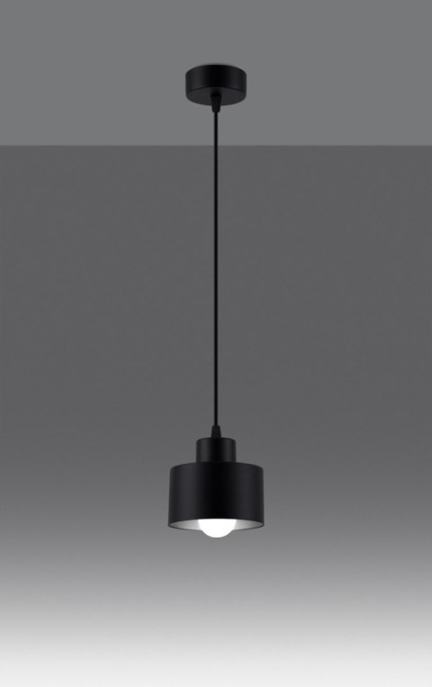 Lampa wisząca SAVAR 1 czarna Lampa wisząca SAVAR 1 czarna