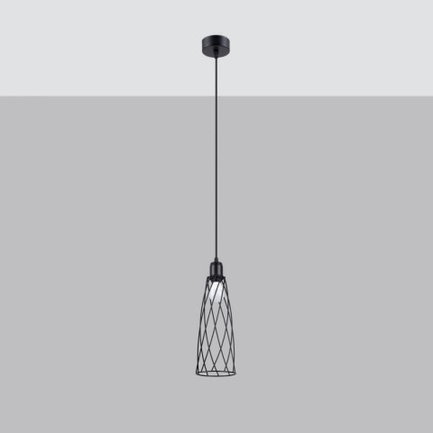 Lampa wisząca SUBA 1 czarna Lampa wisząca SUBA 1 czarna