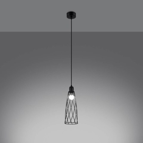 Lampa wisząca SUBA 1 czarna Lampa wisząca SUBA 1 czarna