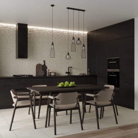 Lampa wisząca SUBA 1 czarna Lampa wisząca SUBA 1 czarna