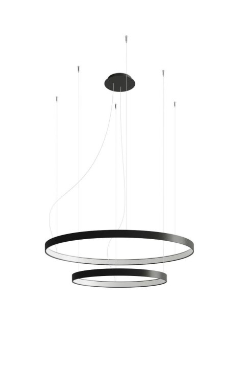 Żyrandol RIO 2 55/78 czarny LED 4000K Żyrandol RIO 2 55/78 czarny LED 4000K