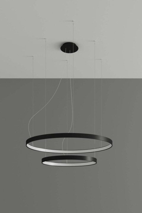 Żyrandol RIO 2 55/78 czarny LED 4000K Żyrandol RIO 2 55/78 czarny LED 4000K