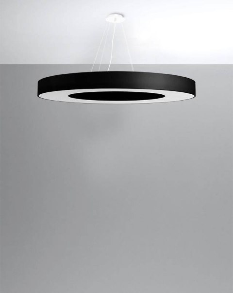 Żyrandol SATURNO SLIM 90 czarny Żyrandol SATURNO SLIM 90 czarny