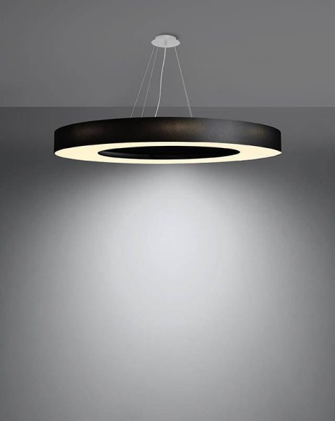 Żyrandol SATURNO SLIM 90 czarny Żyrandol SATURNO SLIM 90 czarny