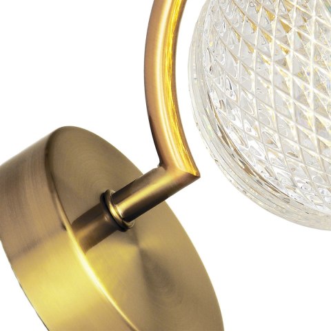 Kinkiet Diamond 1xLED CCT złoty LP-2202/1W GD Kinkiet Diamond 1xLED CCT złoty LP-2202/1W GD