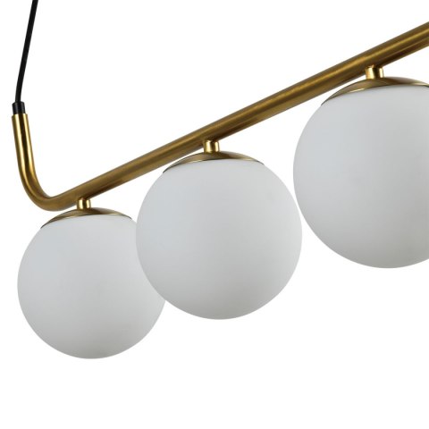 Lampa wisząca Alisa 3xE14 złota/biała LP-005/3L GD Lampa wisząca Alisa 3xE14 złota/biała LP-005/3L GD