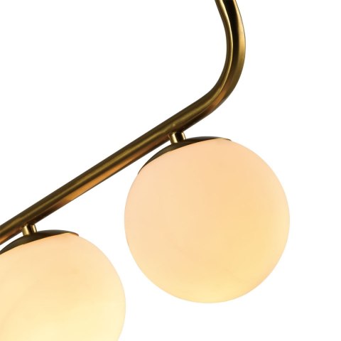 Lampa wisząca Alisa 3xE14 złota/biała LP-005/3L GD Lampa wisząca Alisa 3xE14 złota/biała LP-005/3L GD
