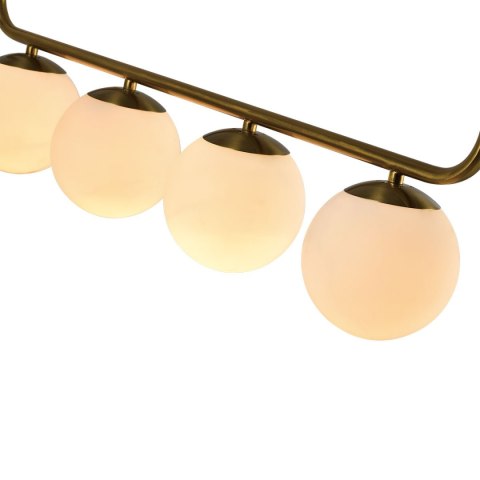 Lampa wisząca Alisa 4xE14 złota/biała LP-005/4L GD Lampa wisząca Alisa 4xE14 złota/biała LP-005/4L GD