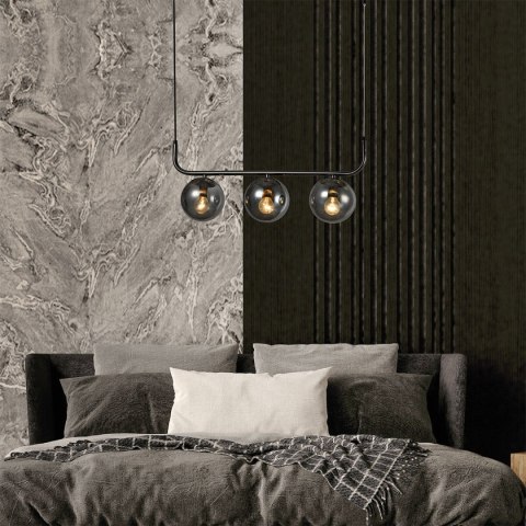 Lampa wisząca Alisa grafitowa smoked 3xE14 LP-005/3L BK Lampa wisząca Alisa grafitowa smoked 3xE14 LP-005/3L BK