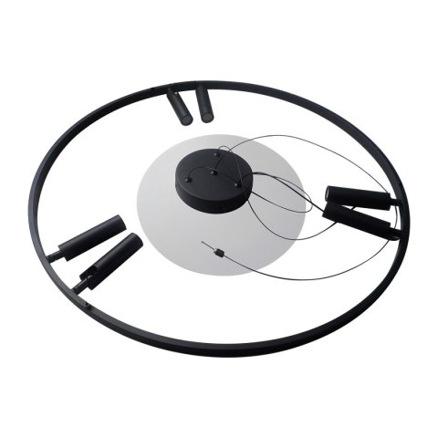 Lampa wisząca Almeria 6xLED czarna LP-907/1P BK Lampa wisząca Almeria 6xLED czarna LP-907/1P BK