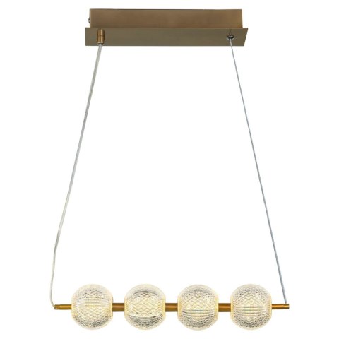 Lampa wisząca Diamond 4 4xLED CCT złota LP-2202/4L GD Lampa wisząca Diamond 4 4xLED CCT złota LP-2202/4L GD