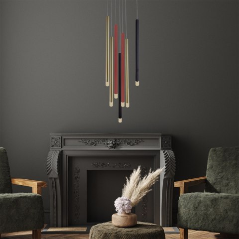 Lampa wisząca Lungo 7xG9 mix kolor LP-894/7P MIXED Lampa wisząca Lungo 7xG9 mix kolor LP-894/7P MIXED